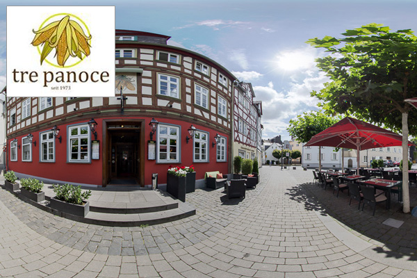 Google Street View Maps Business Fotograf 360 Grad Panorama 360° Fotografie Restaurant Tre Panoce Wetzlar