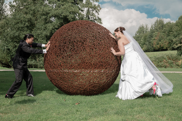 Hochzeit Brautpaar Shooting Fotograf